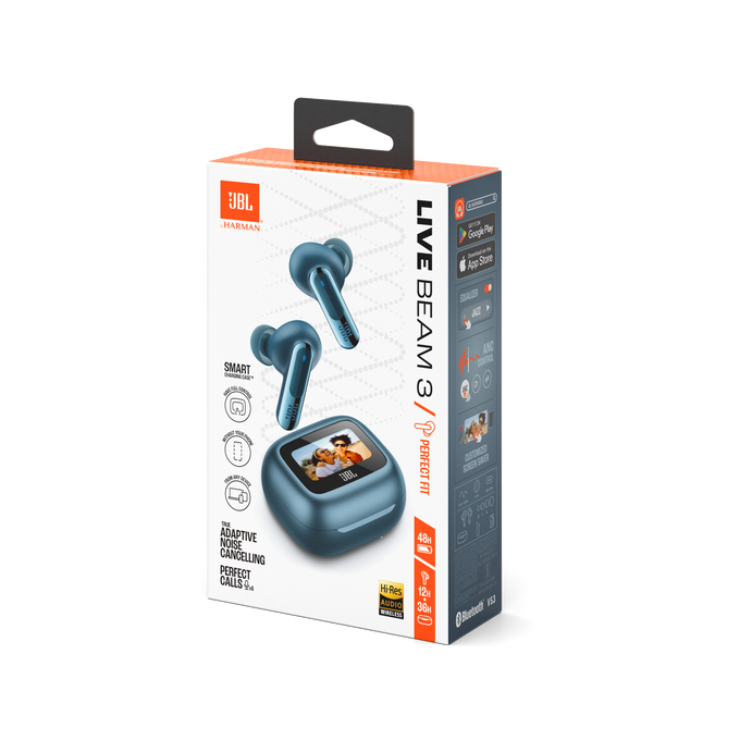 JBL Live Beam 3 | Kabellose Noise-Cancelling-Ohrhörer mit Closed