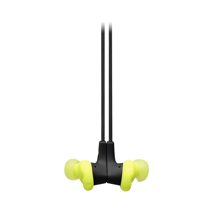 JBL Endurance RUNBT - Green - Sweatproof Wireless In-Ear Sport Headphones - Detailshot 3 image number null