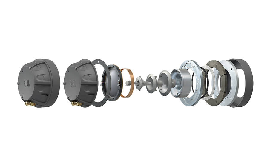 Project Everest DD67000 Haut-parleur à compression avec diaphragme en béryllium pur de 100 mm couplé à un pavillon Bi-Radial breveté. - Image
