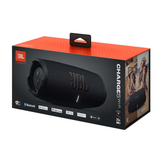 JBL Charge 5 Wi-Fi | Enceinte portable avec Wi-Fi et Bluetooth
