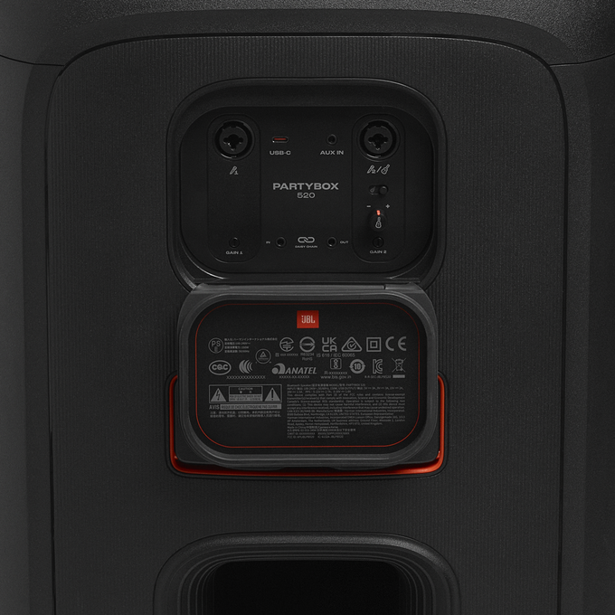 JBL PartyBox 520 | Tragbarer akkubetriebener Partylautsprecher mit