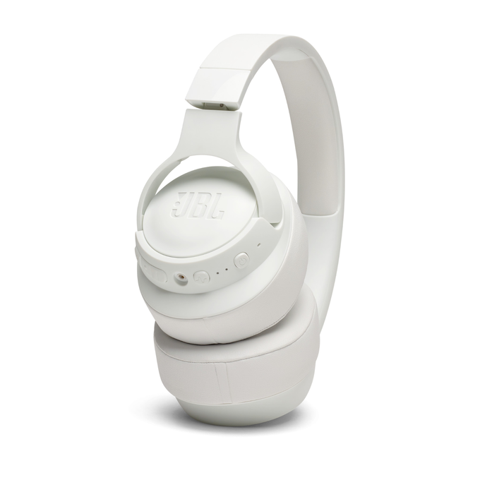 JBL Tune 750BTNC - White - Wireless Over-Ear ANC Headphones - Detailshot 3 image number null