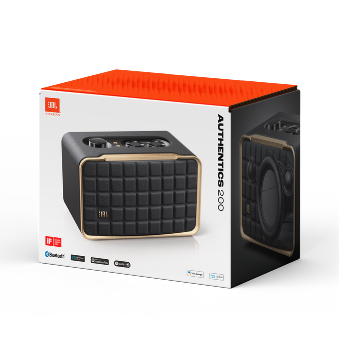 JBL Authentics 200 | Smart-Home-Lautsprecher mit WLAN, Bluetooth und ...