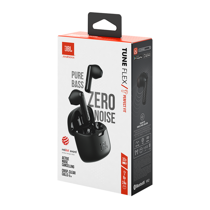 JBL TUNE FLEX イヤホン JBL Tune Flex | Komplett kabellose Noise-Cancelling-Ohrhörer
