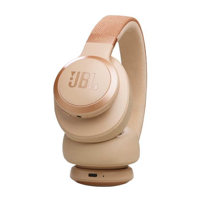 JBL Live 770NC True Kabelloser mit Noise Adaptive Cancelling Over-Ear-Kopfhörer 