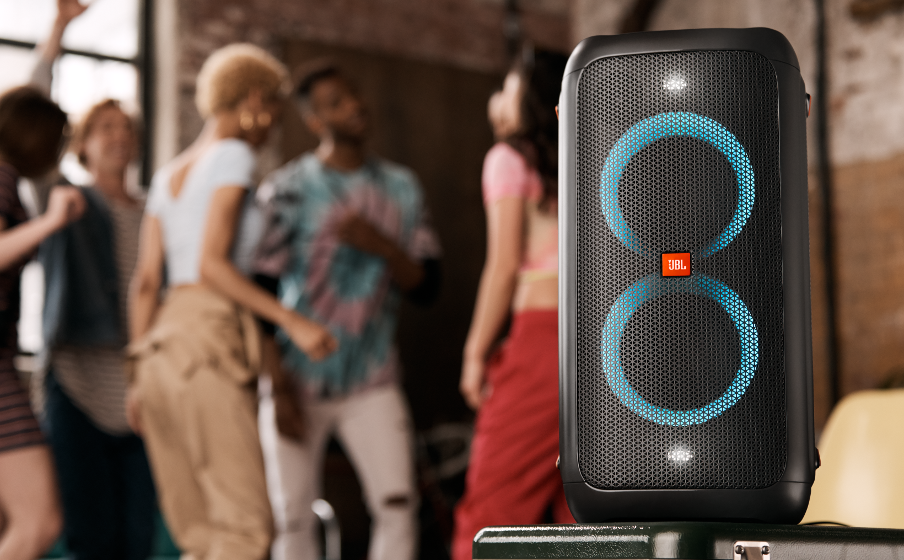 JBL PartyBox 100 | Tragbarer Bluetooth-Partylautsprecher mit