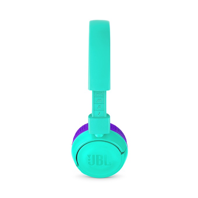 JBL JR300BT - Tropic Teal - Kids Wireless on-ear headphones - Detailshot 1 image number null