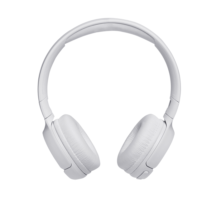 JBL Tune 500BT - White - Wireless on-ear headphones - Front image number null