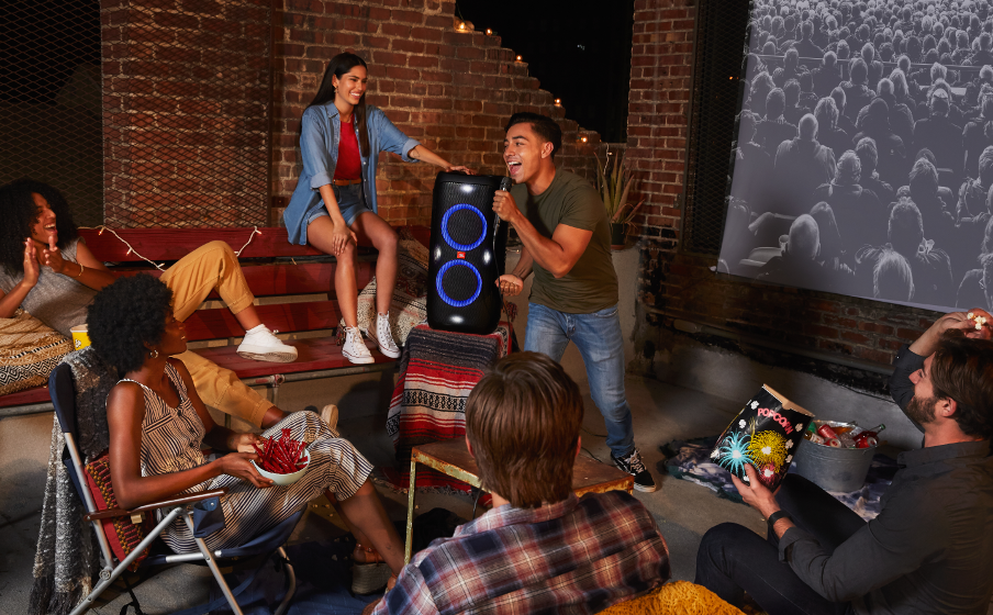 JBL Partybox 310 + Mic Kraftvoller JBL Original Pro Sound - Image