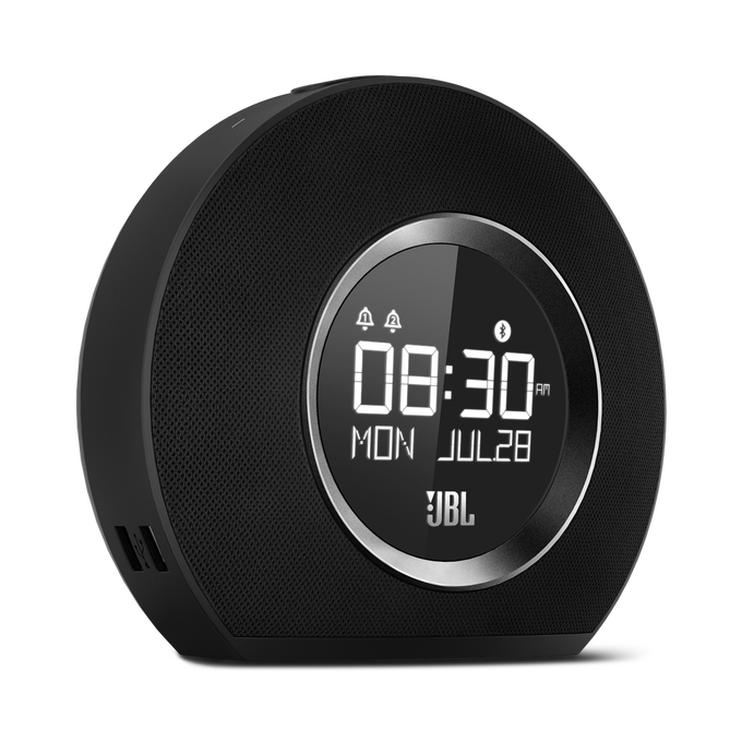 JBL Horizon - Black - Bluetooth clock radio with USB charging and ambient light - Hero image number null