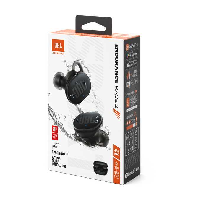 イヤホン JBL ENDURANCE RACE 2 JBL Endurance Race 2 | Écouteurs de sport étanches sans fil