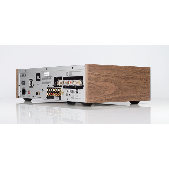 JBL SA750 - Walnut - Streaming Integrated Stereo Amplifier - Detailshot 2 image number null