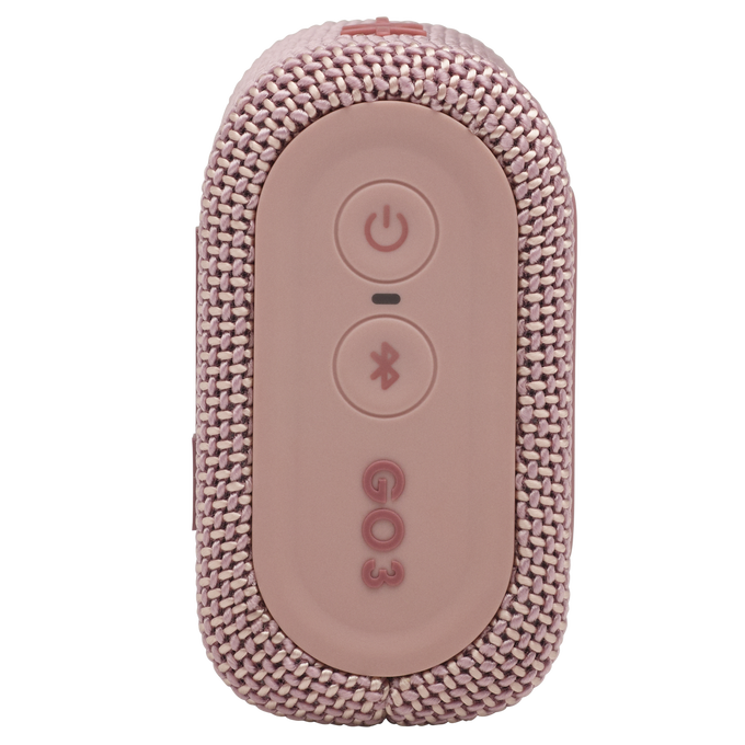 JBL Go 3 - Pink - Portable Waterproof Speaker - Right image number null