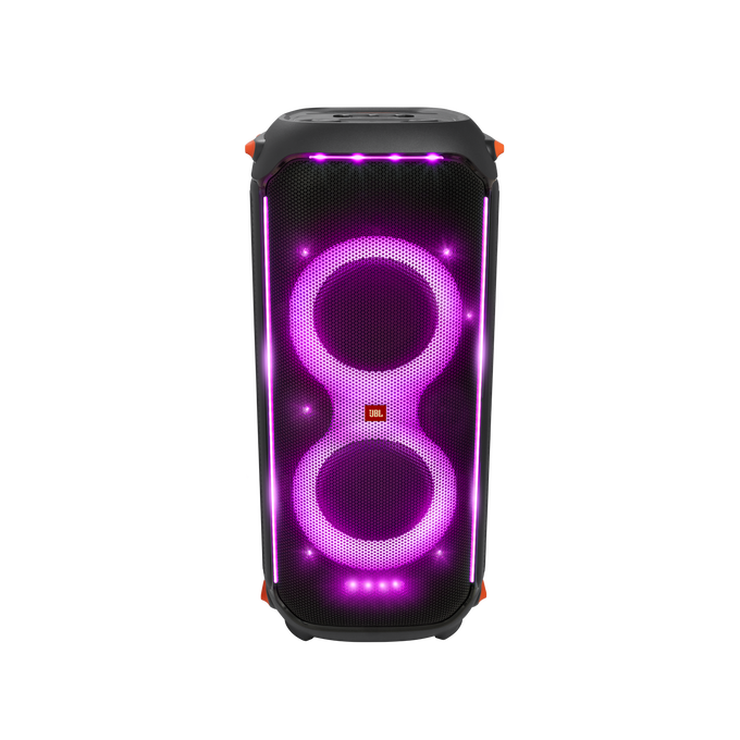 JBL Partybox 710 - Black - Party speaker with 800W RMS powerful sound, built-in lights and splashproof design. - Front image number null