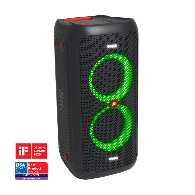 スピーカー・ウーファー JBL PartyBox 100 JBL PartyBox 100 | Tragbarer Bluetooth-Partylautsprecher mit