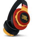 JBL E65BTNC - Black / Red - Wireless over-ear noise-cancelling headphones - Hero