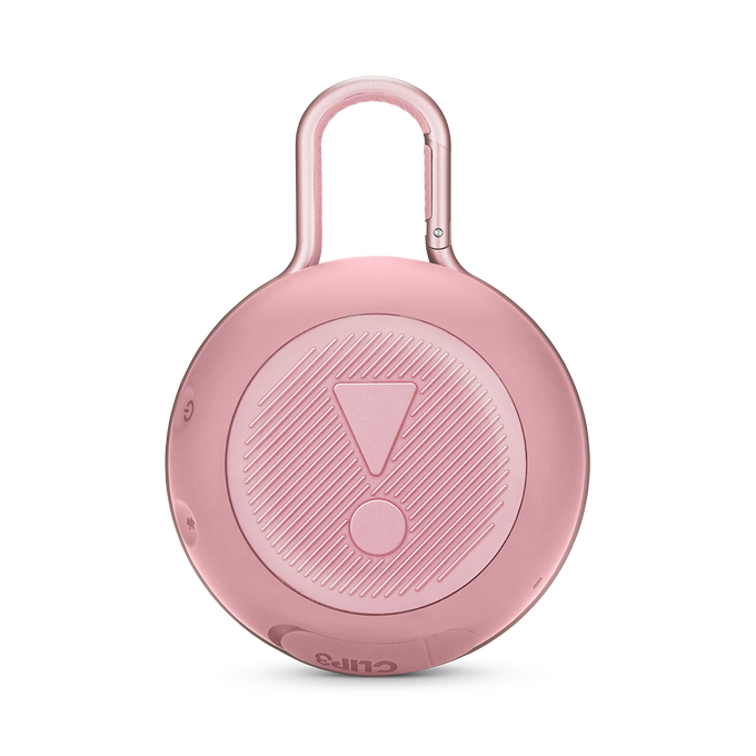 JBL Clip 3 - Dusty Pink - Portable Bluetooth® speaker - Back image number null