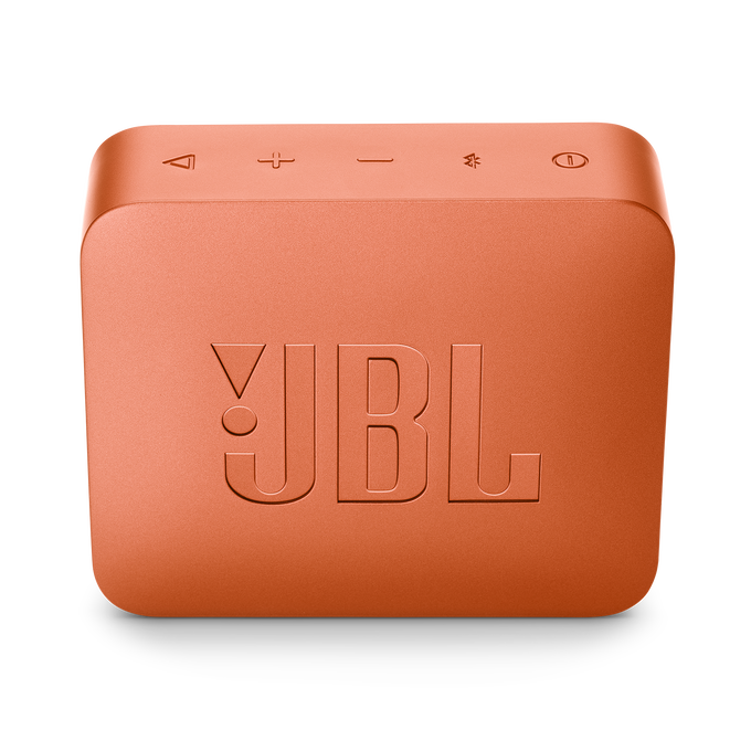 JBL Go 2 - Coral Orange - Portable Bluetooth speaker - Back image number null