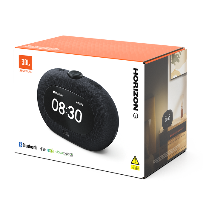 JBL HORIZON 3 ブラック 置時計　新品 JBL Horizon 3 | Bluetooth®-Radiowecker mit DAB/DAB+/FM