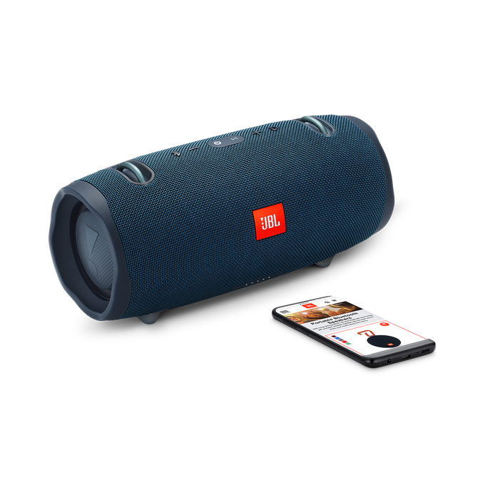 JBL Xtreme 2 - Ocean Blue - Portable Bluetooth Speaker - Detailshot 1 image number null