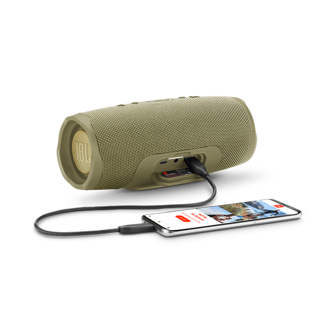 JBL Charge 4 - Sand - Portable Bluetooth speaker - Detailshot 4 image number null