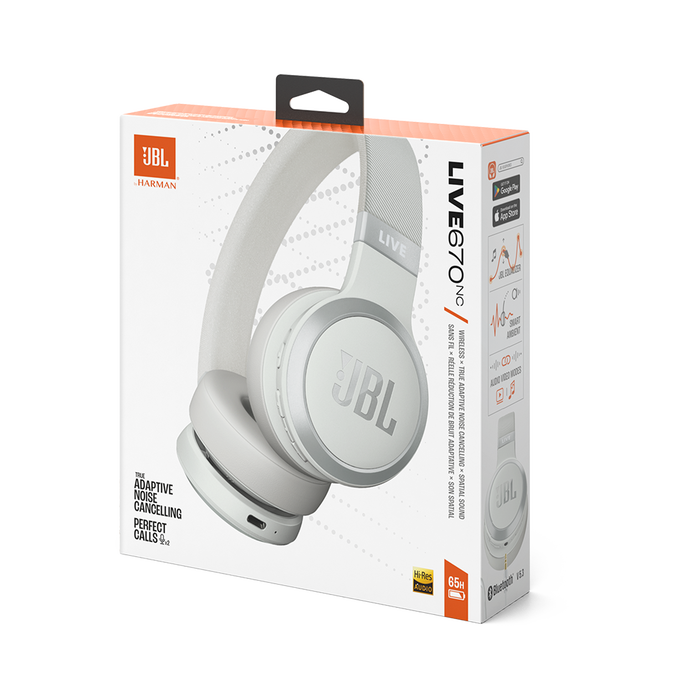 JBL Live 670NC | Kabelloser On-Ear-Kopfhörer mit True Adaptive