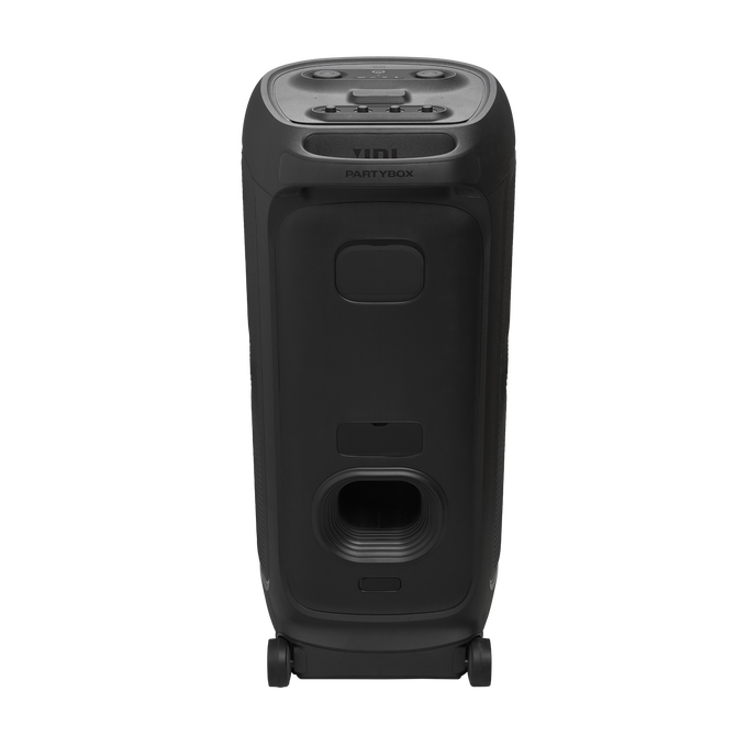 JBL PartyBox Ultimate - Black - Massive party speaker with powerful sound, multi-dimensional lightshow, and splashproof design. - Back image number null