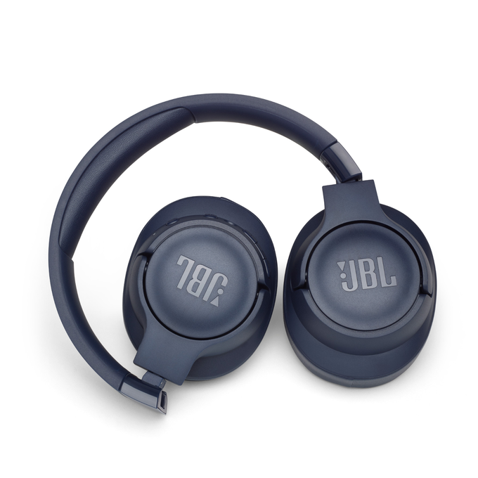 JBL Tune 750BTNC - Blue - Wireless Over-Ear ANC Headphones - Detailshot 1 image number null
