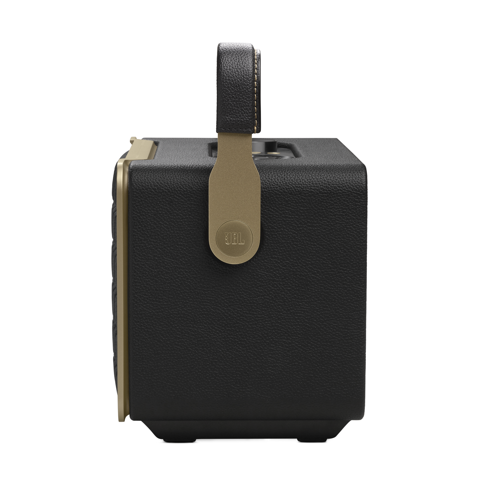 JBL Authentics 300 - Retro Style Wireless Bluetooth and Wi-Fi 100W Smart Home Speaker (JBLAUTH300BLKAM) + USB-C Cable + Network Cable + AUX Cable + Wire Straps + Cleaning Cloth - Thumbnail 2