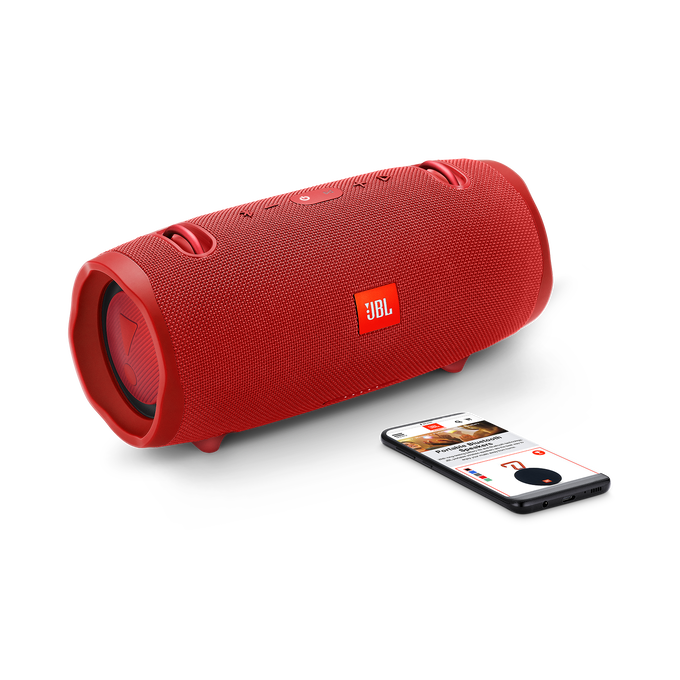 JBL Xtreme 2 - Red - Portable Bluetooth Speaker - Detailshot 1 image number null