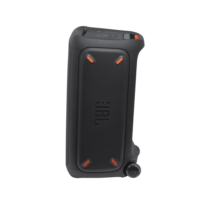 JBL Partybox 310 + Mic - Black - Portable party speaker with 240W powerful sound, built-in lightshow and wired mic - Left image number null
