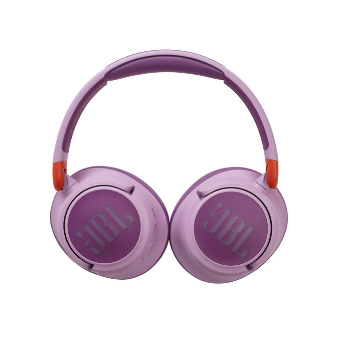 Casque circum-auriculaire sans fil Bluetooth à réduction de bruit pour  enfants JBL JR460 NC Blanc - Ecouteurs