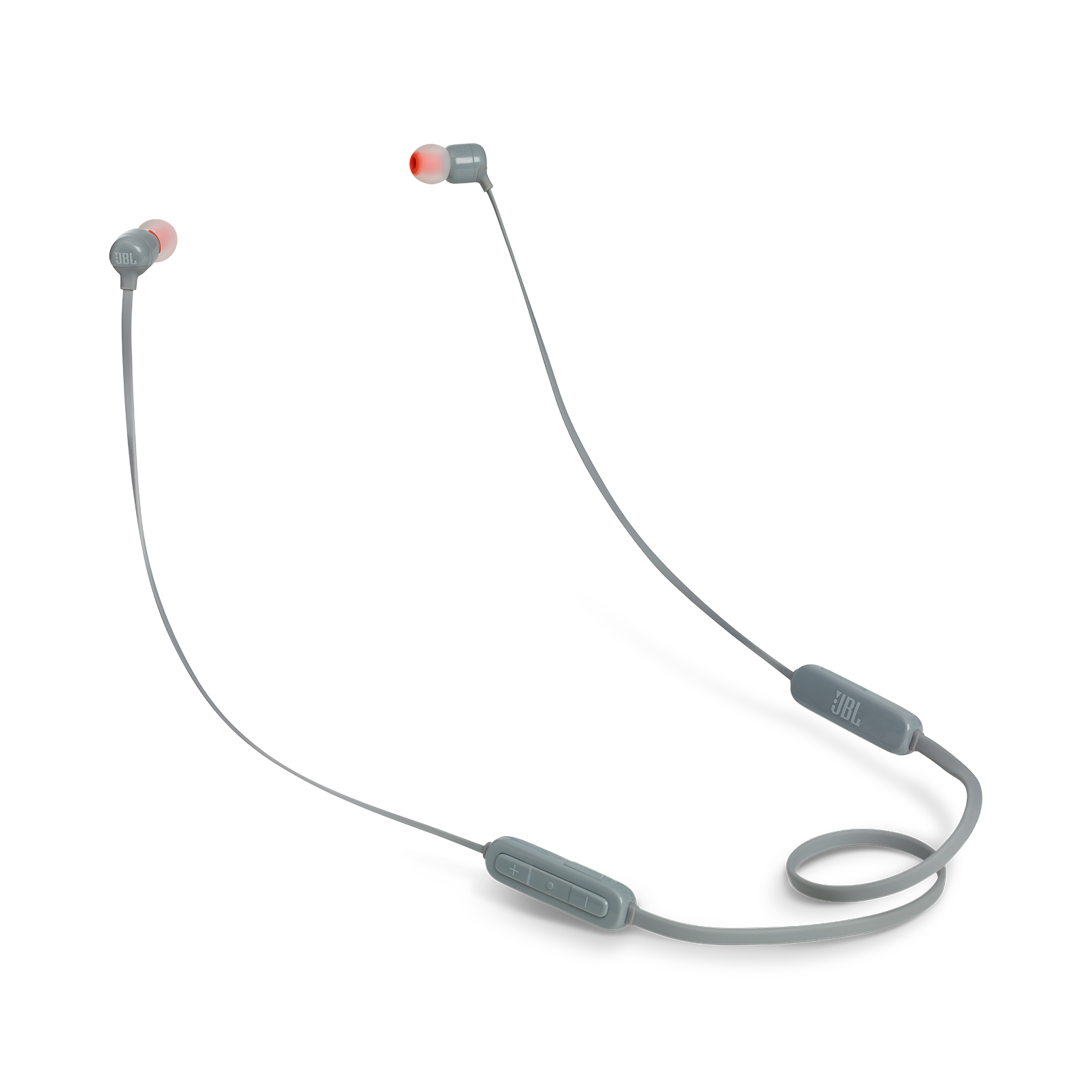 JBL Tune 110BT - Grey - Wireless in-ear headphones - Hero